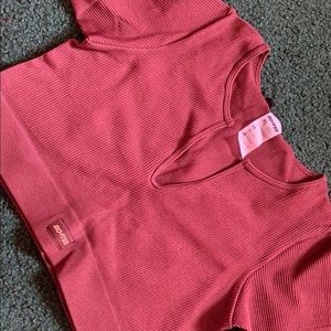 Bo + Tee athletic crop top